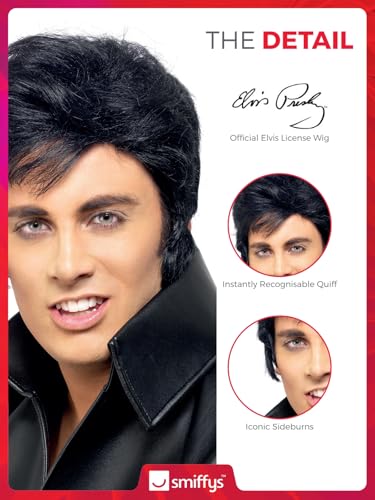Detalle 2 de Perruque Elvis Presley