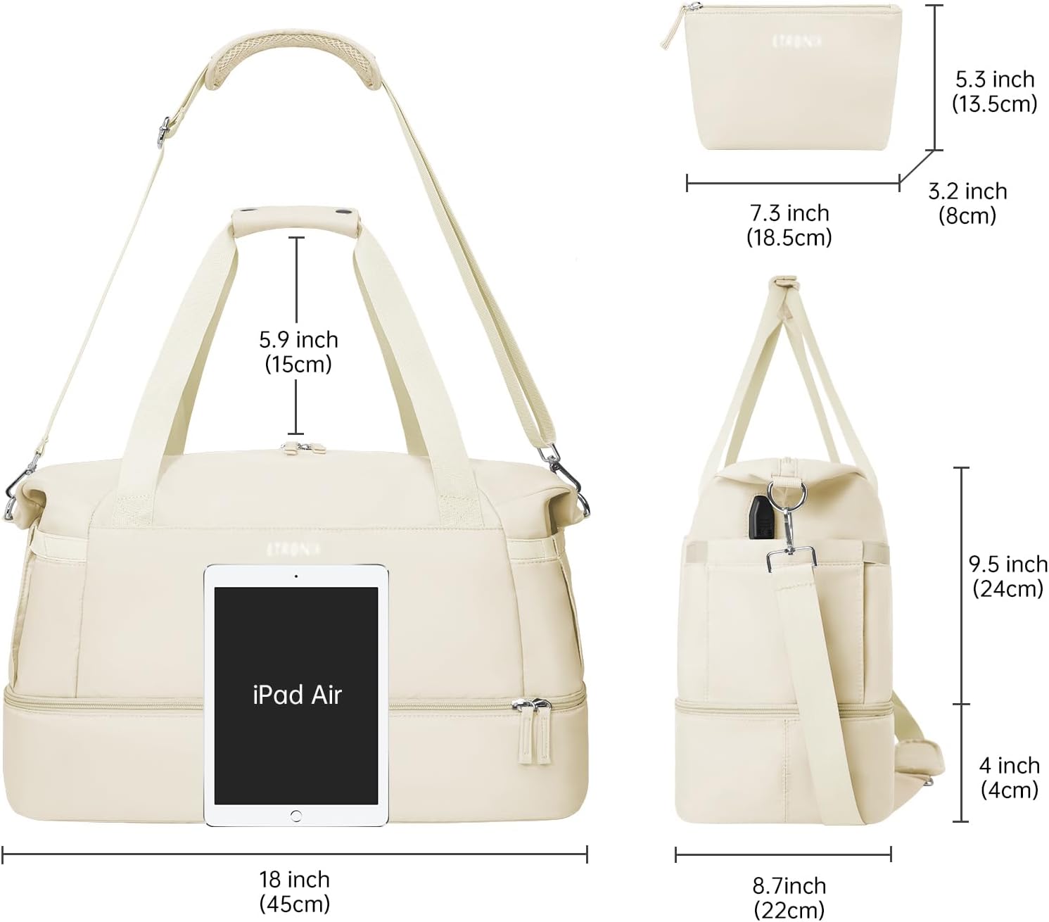 Thumbnail 6 de ETRONIK Gym Bag Womens 45x36x20 Underseat