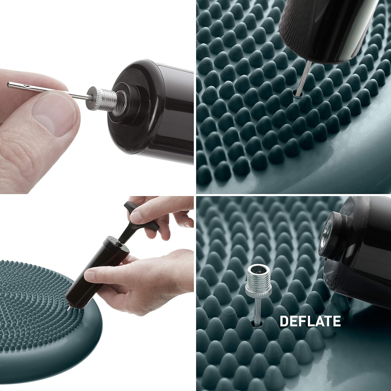 Thumbnail 6 de BODYMATE Cuscino propriocettivo gonfiabile per equilibrio con pompa e rilievi Ø 34 cm