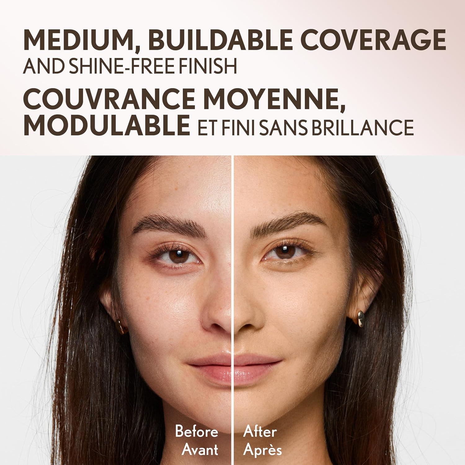 Detalle 2 de COVERGIRL Clean Invisible Pressed Powder, Buff Beige 125, Vegan, Talc-Free
