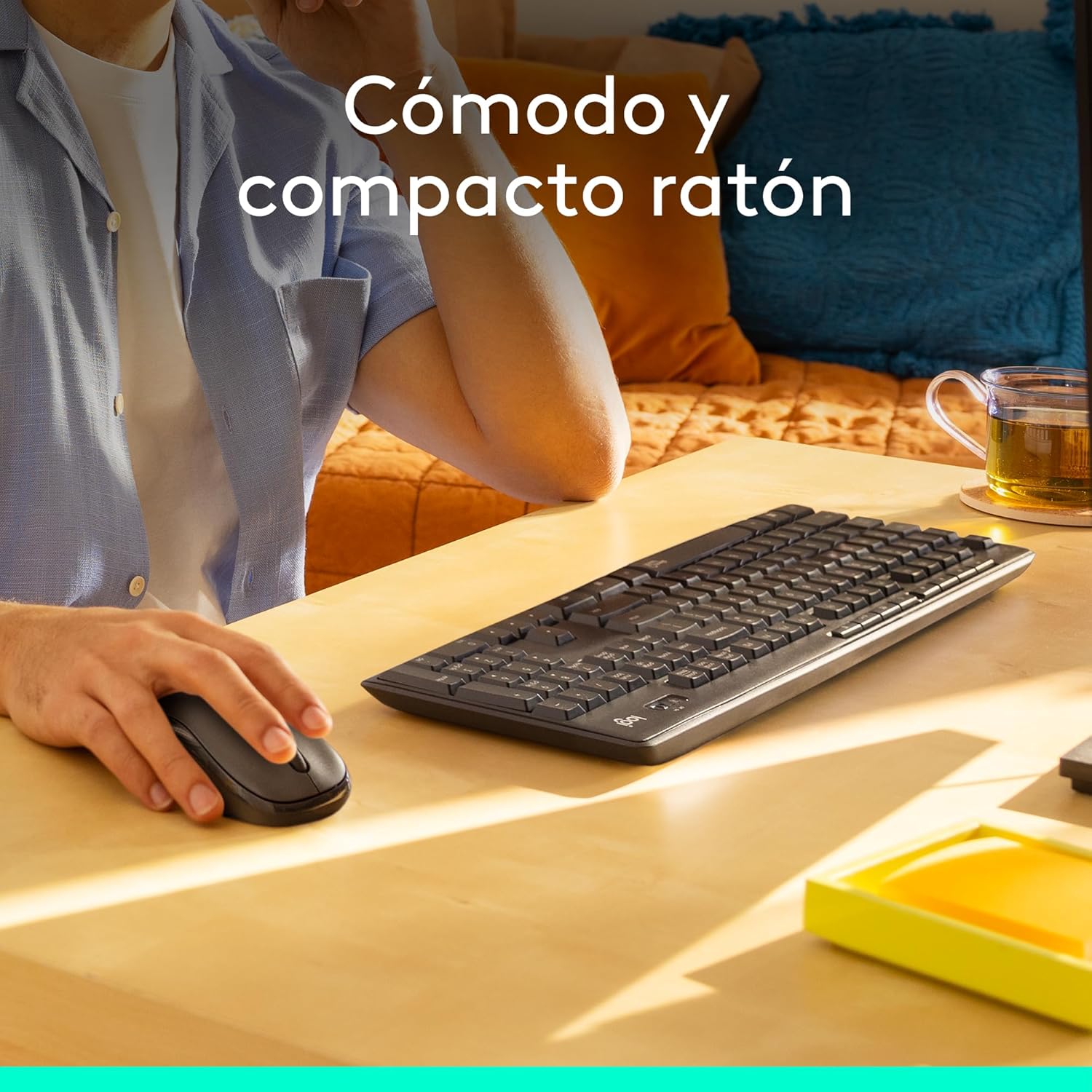 Thumbnail 4 de Logitech MK295 Silent Combo Teclado y Ratón Inalámbricos