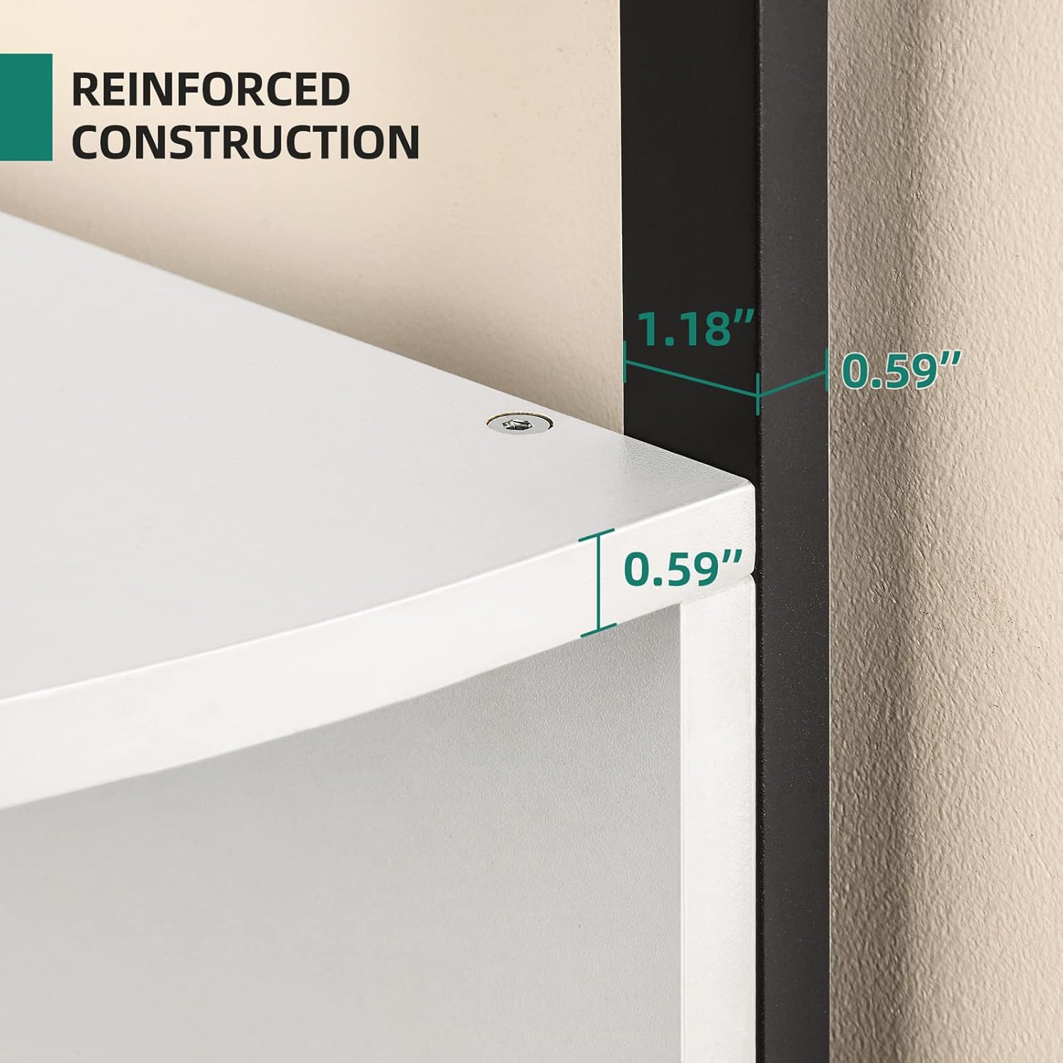 Thumbnail 6 de YITAHOME 6-Tier corner shelf 68.8