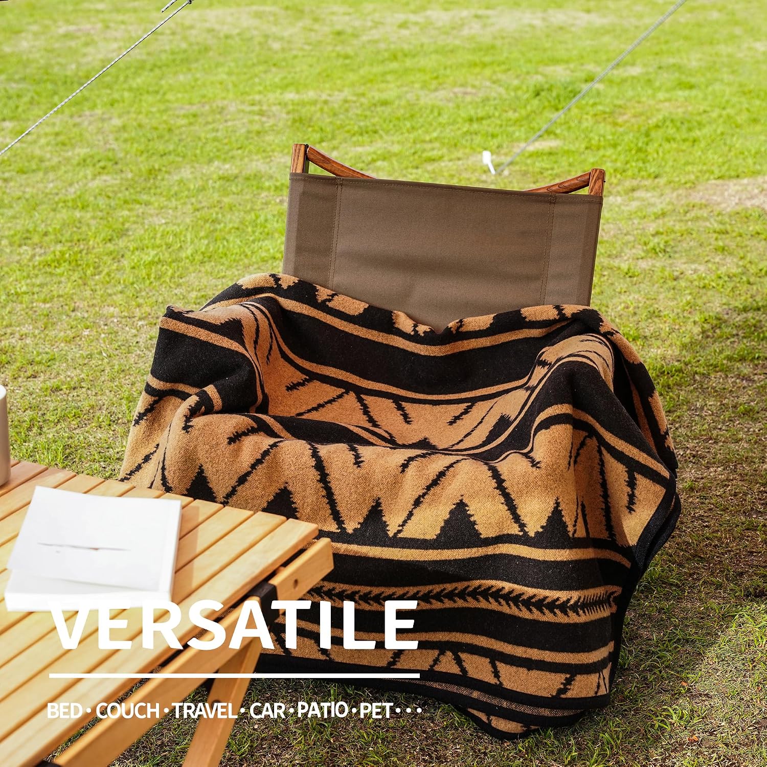 Thumbnail 4 de Couverture ACUSHLA camping laine mérino 200 x 160 cm
