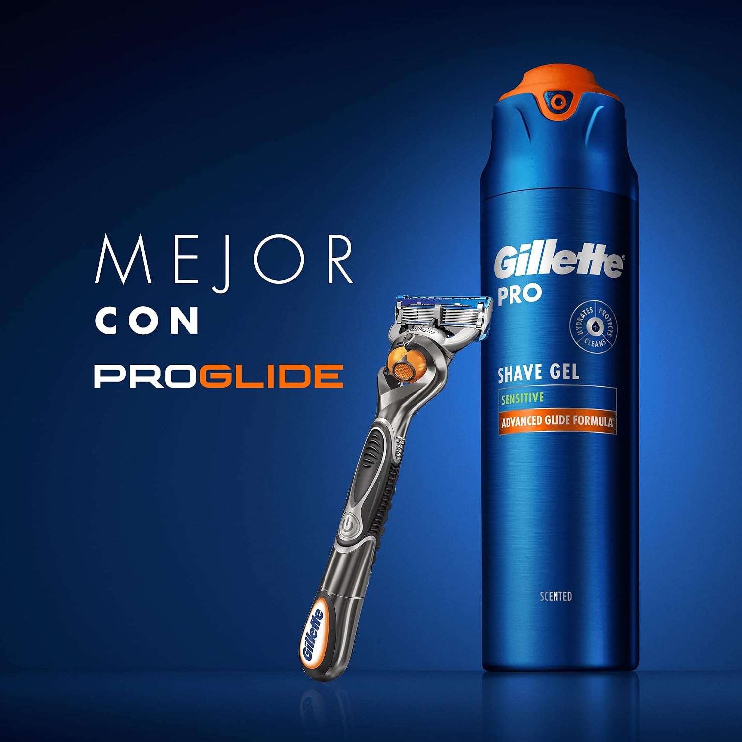 Thumbnail 6 de Gillette Pro scheergel voor de gevoelige huid, 6 x 200 ml