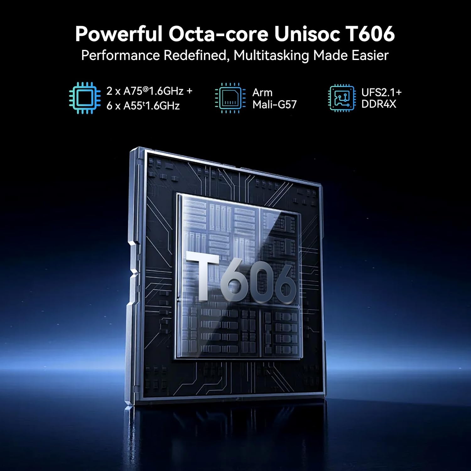 Thumbnail 5 de TABWEE T20 10-inch Android 16 AI Tablet (24GB + 256GB, up to 2TB, 5G, FHD) with Pen & Keyboard Kits
