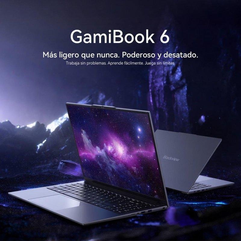 Detalle 2 de Blackview GamiBook 6 16" Ryzen 7 7735HS, 16 GB/512 GB SSD, Radeon 680M, Windows 11 Pro – portátil gaming premium