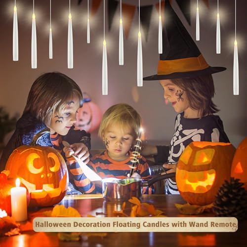 Thumbnail 3 de cimetech Velas Flotantes LED con Varita ✨ 12 Pack