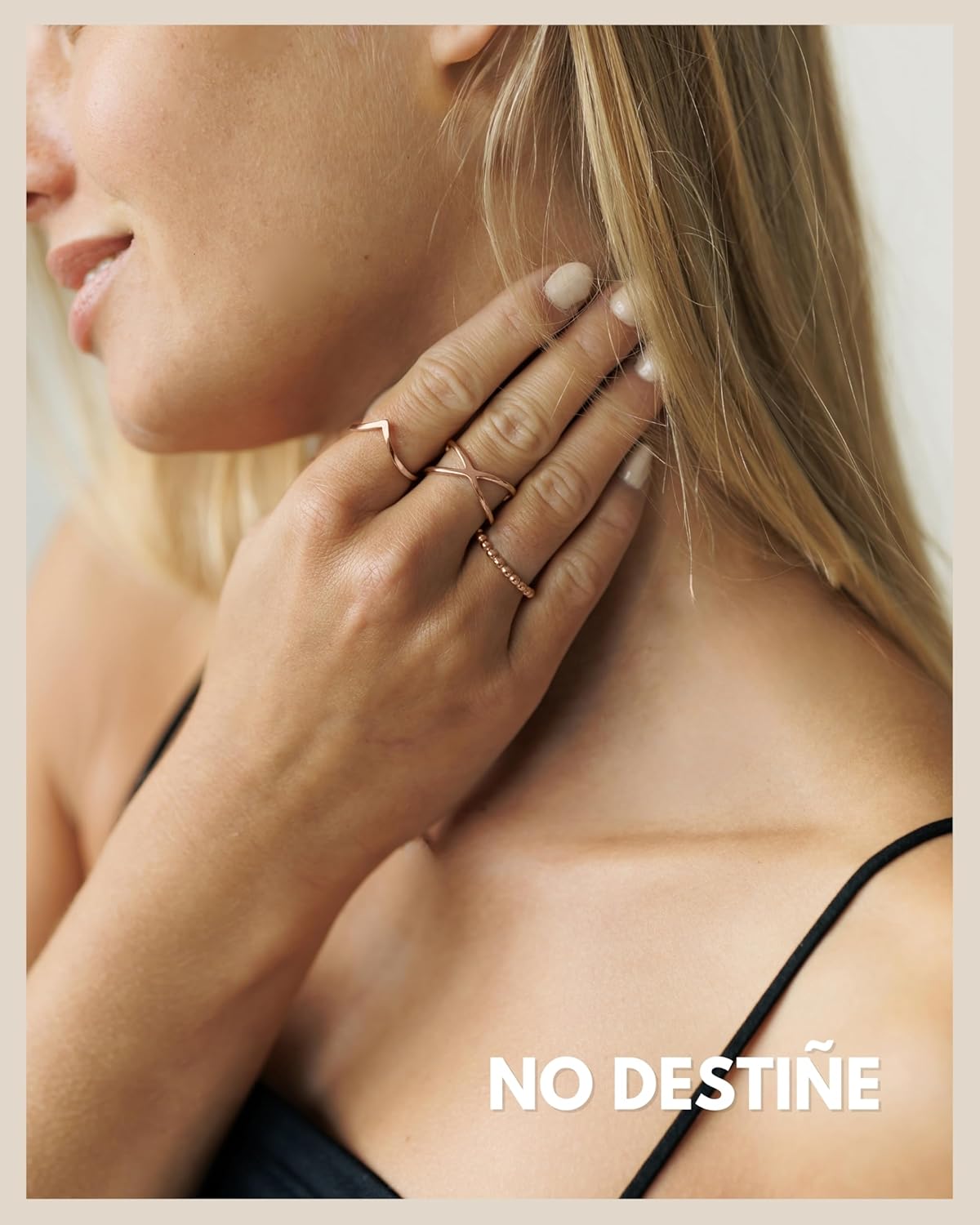 Thumbnail 2 de GD GOOD.designs Juego de anillos ajustables para mujeres