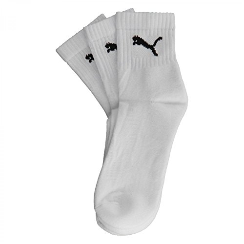 Detalle 2 de PUMA Calcetines cortos unisex (5 unidades)– gris 43-46