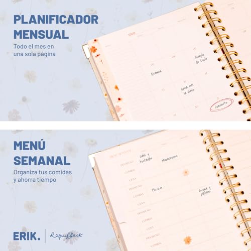 Detalle de Grupo Erik Agenda escolar 2026/2027 Raquel Beck – Semana Vista para niñas