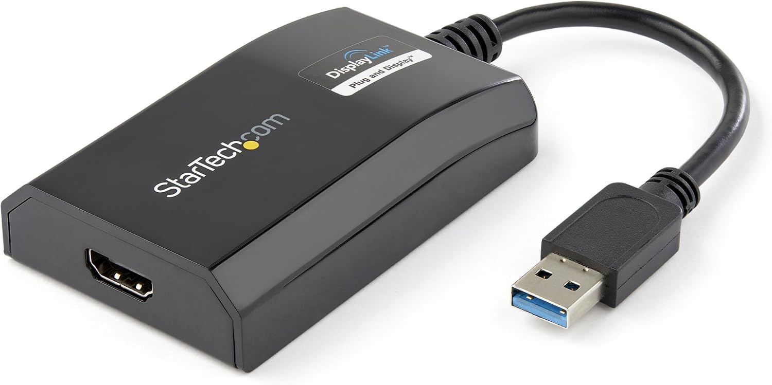 Detalle de StarTech Convertitore USB-A a HDMI 1080p con DisplayLink per Mac e Windows