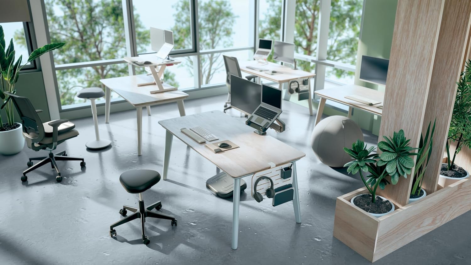 Detalle 2 de Leitz Ergo Tabouret ergonomique 46–59 cm