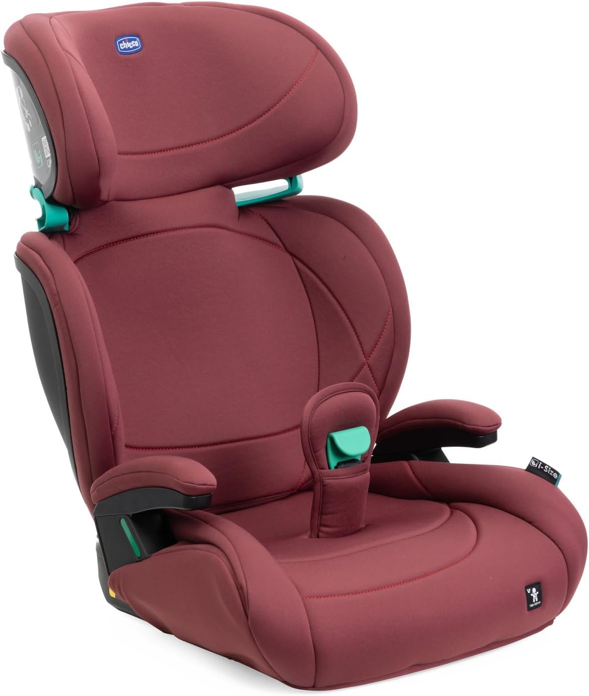 Detalle de Quizy Lite i-Size: Siège auto enfant 3–12 ans (100–150 cm), confort et sécurité jusqu'à 150 cm
