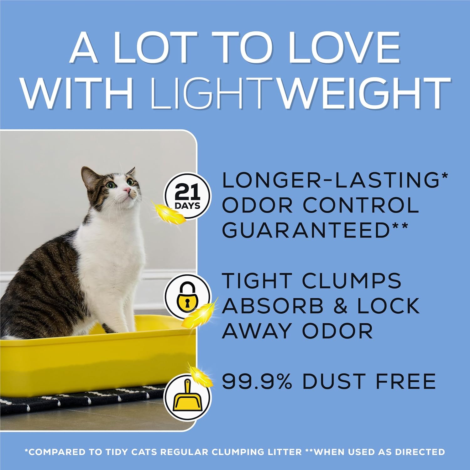Detalle de Purina Tidy Cats Lightweight cat litter 17 lb