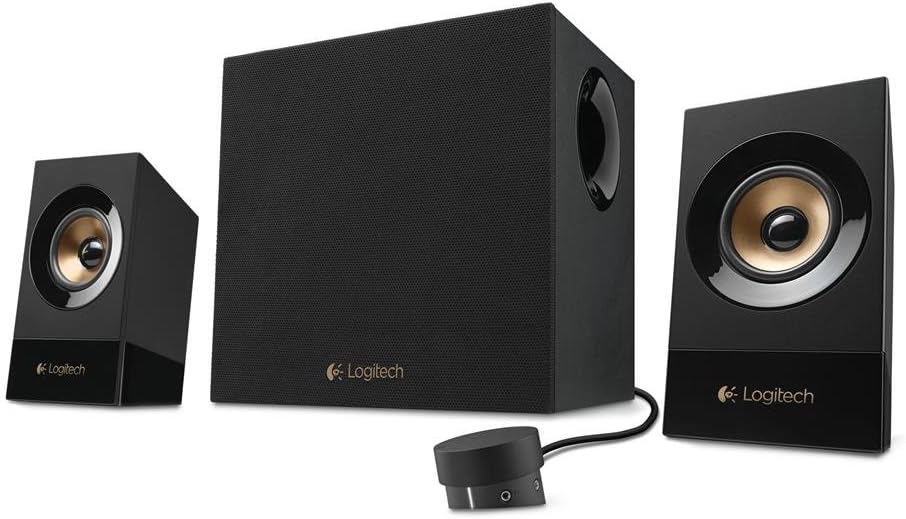 Detalle de Logitech Z533 sistema 2.1 con subwoofer 120 W