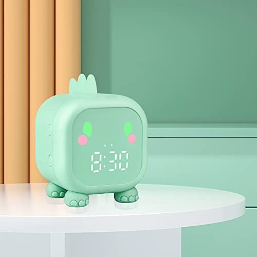 Thumbnail 7 de Ayybboo Réveil Lumineux pour Enfants, horloge numérique LED avec veilleuse
