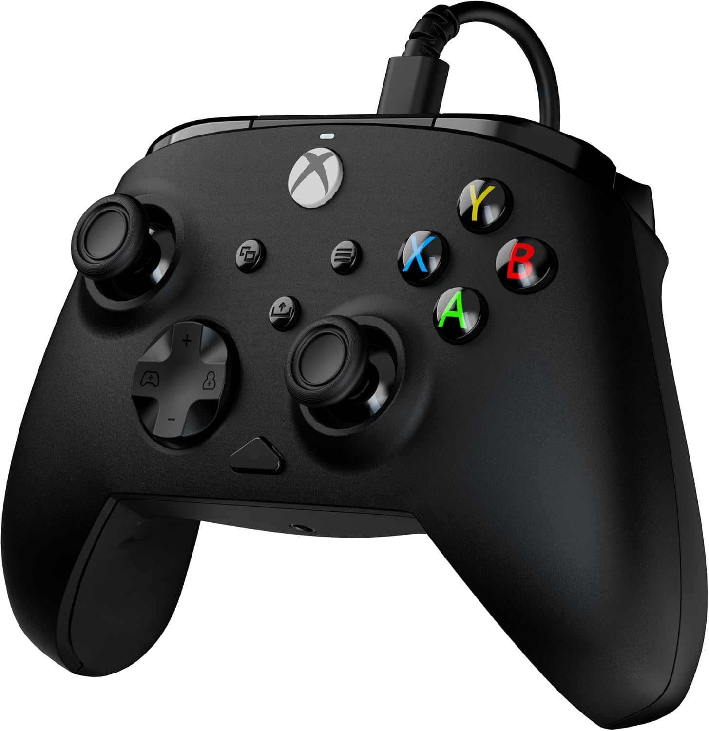 Detalle de Turtle Beach Rematch Core Camo Nero: Controller cablato ufficiale Xbox/PC con leve a effetto Hall