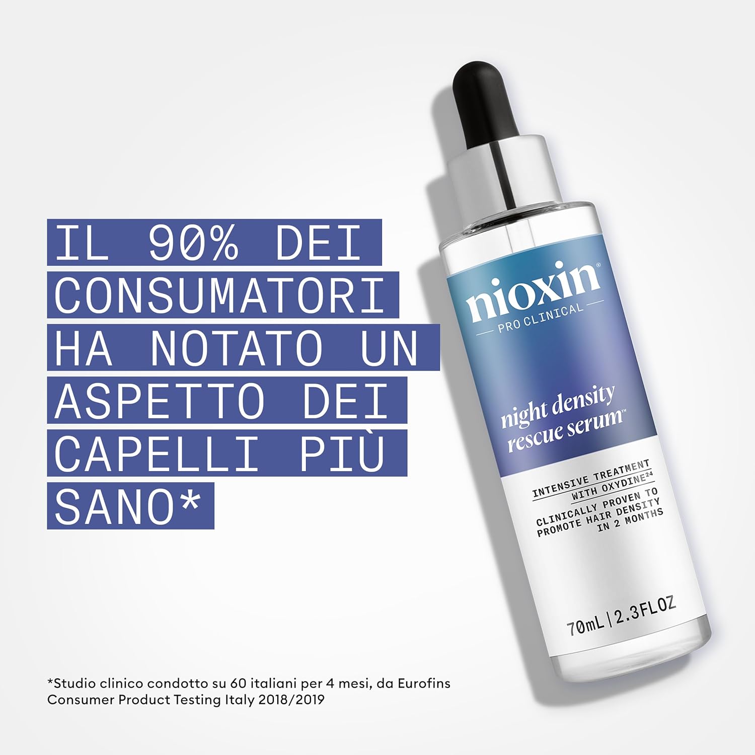 Thumbnail 2 de Nioxin Night Density Rescue Serum (70 ml) – Siero fortificante notturno con zenzero e caffeina per la densità dei capelli