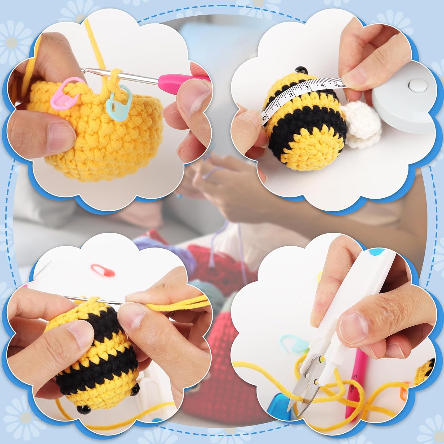 Thumbnail 5 de Coopay Kit de Ganchillo para Principiantes 🌸 2-8 mm