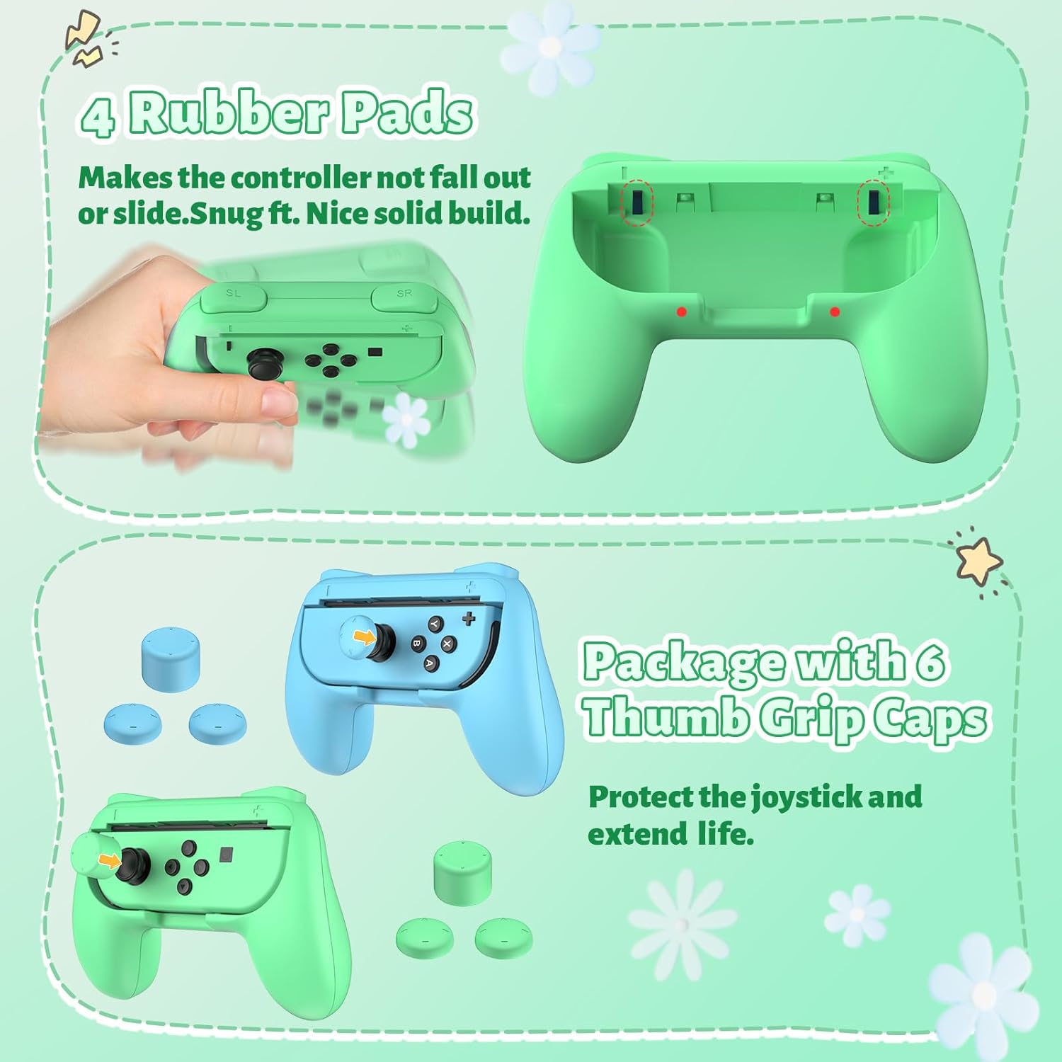 Thumbnail 3 de FASTSNAIL Switch Grips for OLED 2 Pack