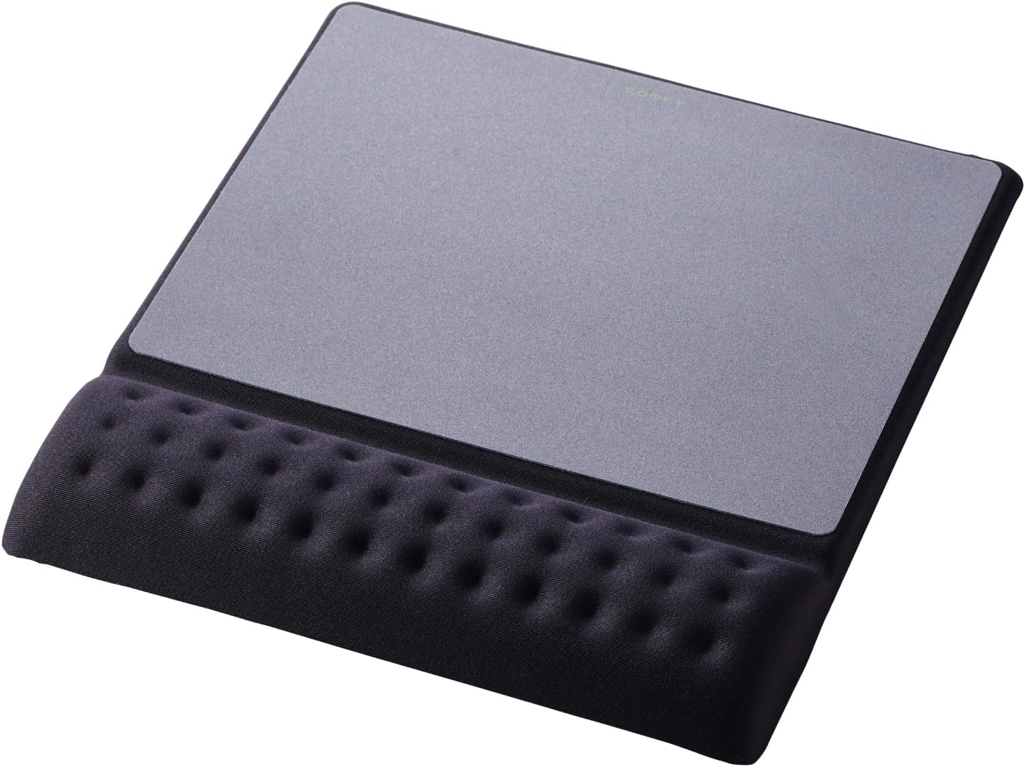 Detalle de エレコム MP-ACF002WBK COMFY リストレスト一体型ワイドマウスパッド 低反発手首サポート・ブラック
