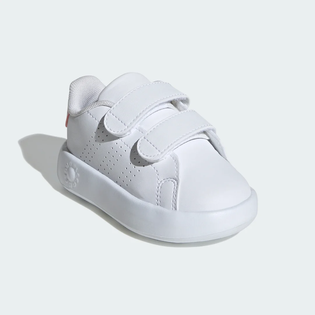 Detalle 2 de Zapatilla Advantage (Bebé) de Adidas – Blanco