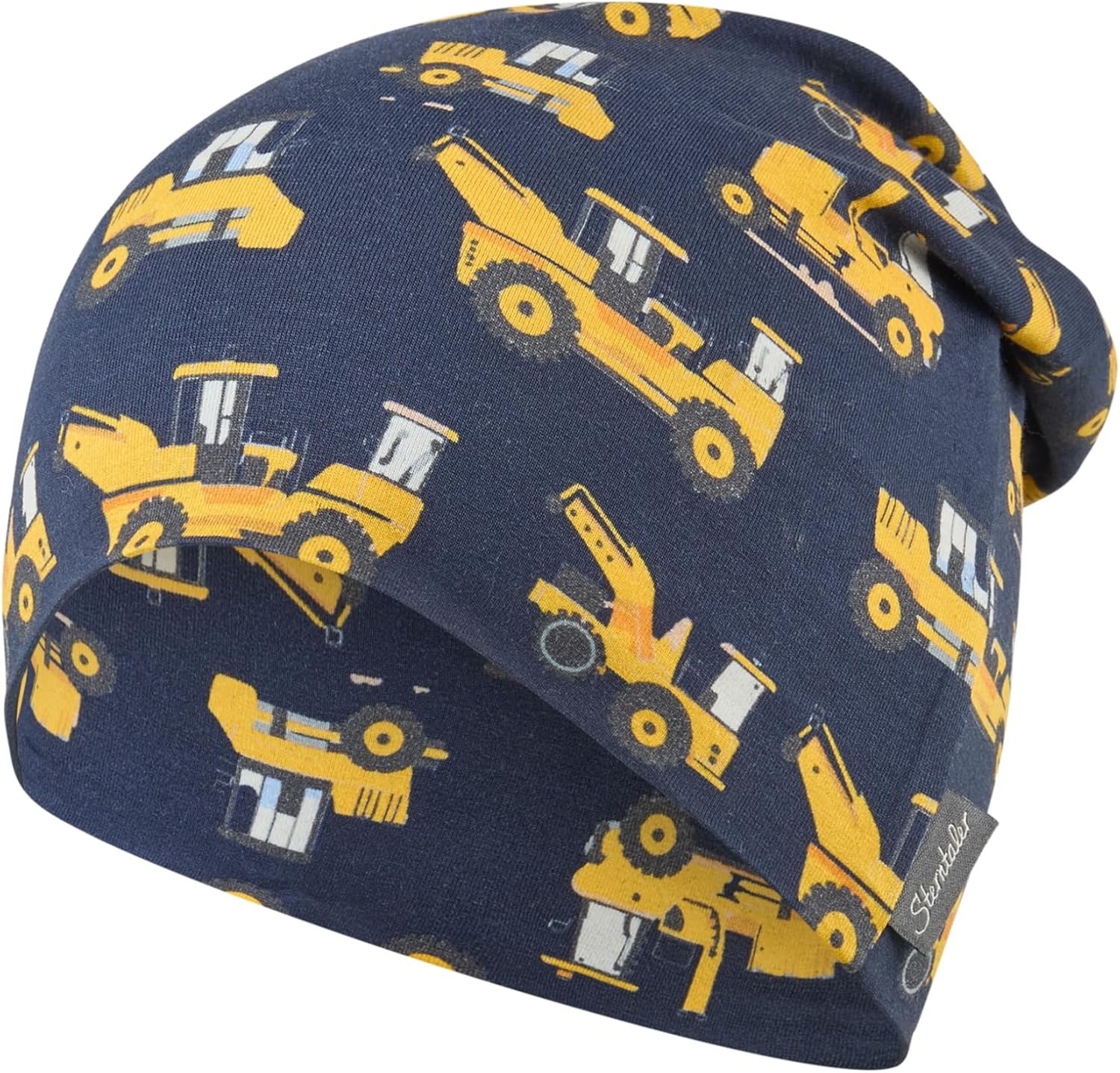 Thumbnail 6 de Sterntaler Beanie für Jungen mit Baustellenfahrzeugen – Soft Touch Jersey Mütze mit Ohrenklappen
