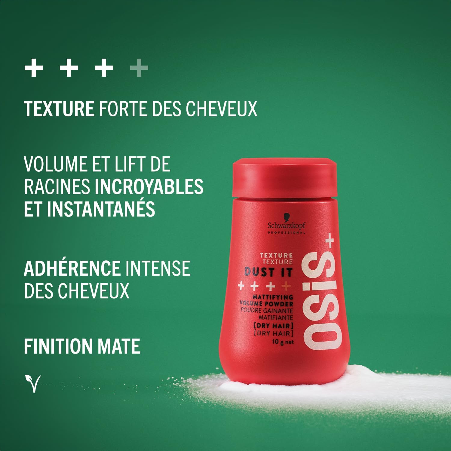 Detalle de Schwarzkopf Professional OSiS Dust It Poudre Matifiante – Texture et volume instantanés (10 g)
