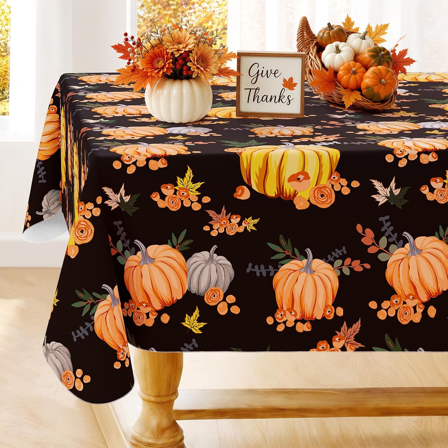 Detalle de Smiry Vinyl Tablecloth 60" x 84