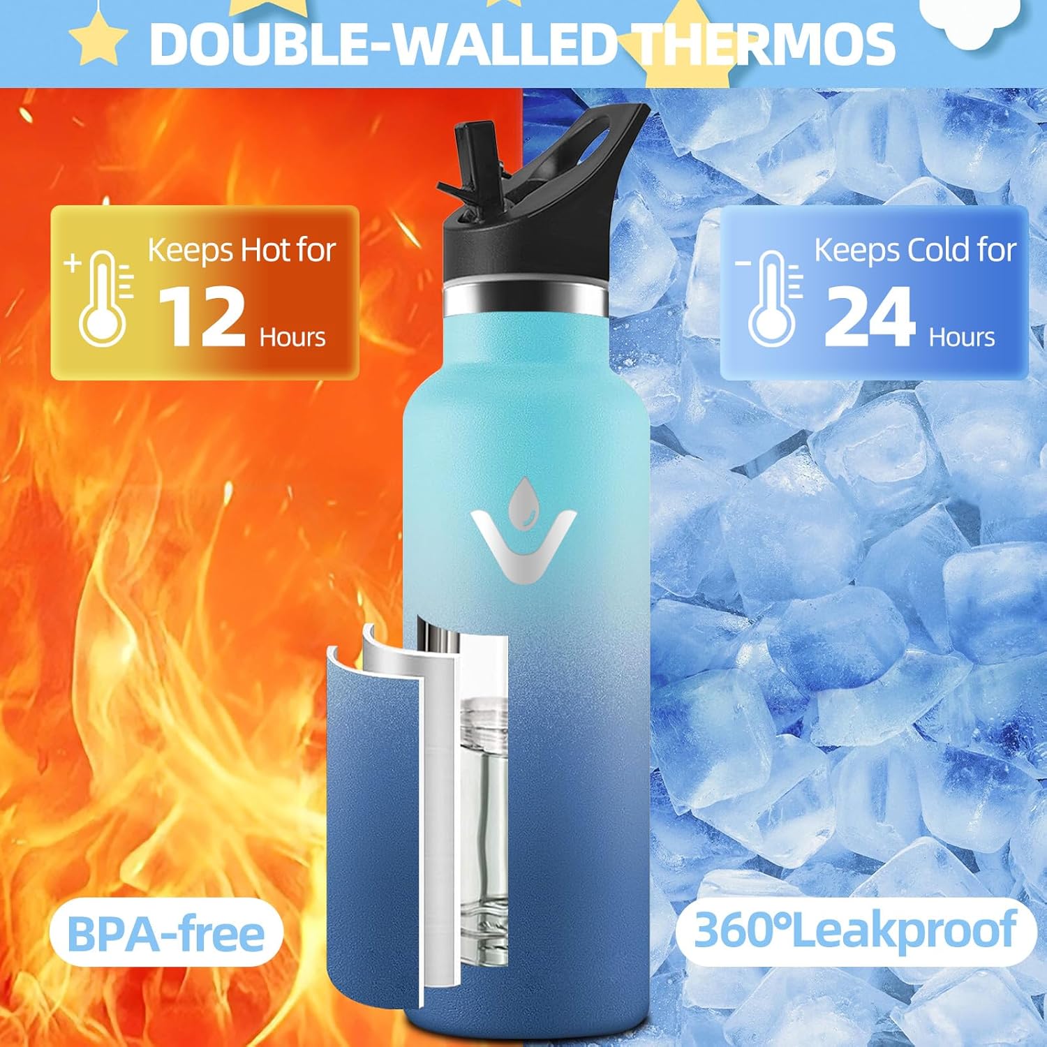 Thumbnail 3 de Motswedi Borraccia Termica Bambini 500ml