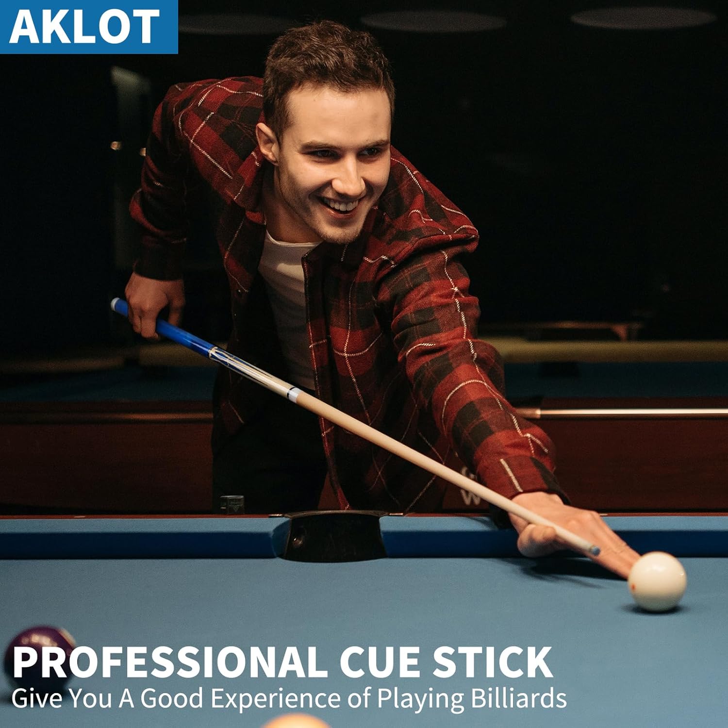Thumbnail 6 de AKLOT Pool Queue 58" Set Kanadischer Ahornholz