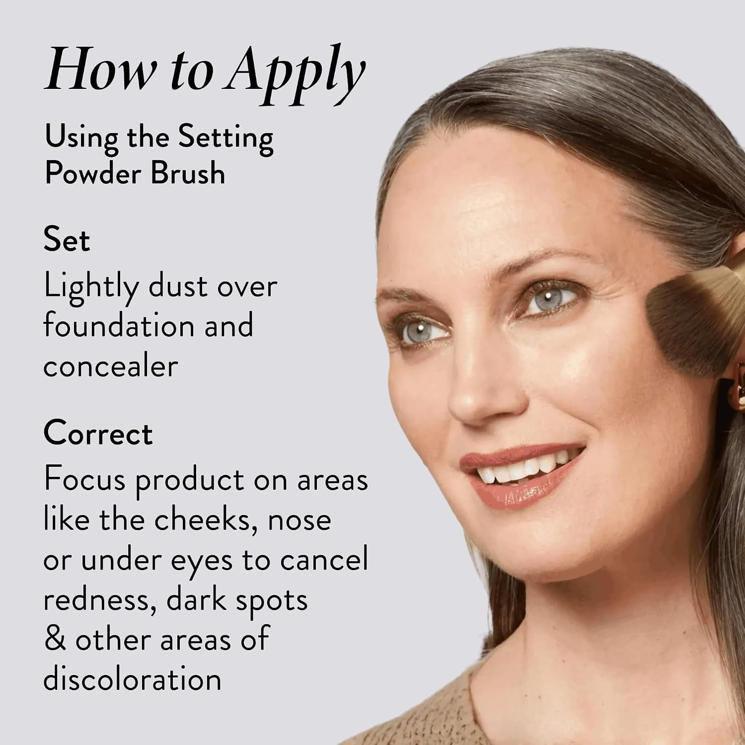 Thumbnail 5 de Laura Geller New York Filter Finish Pressed Neutralizing Setting Powder (Universal) – Color Correcting for Even Tone