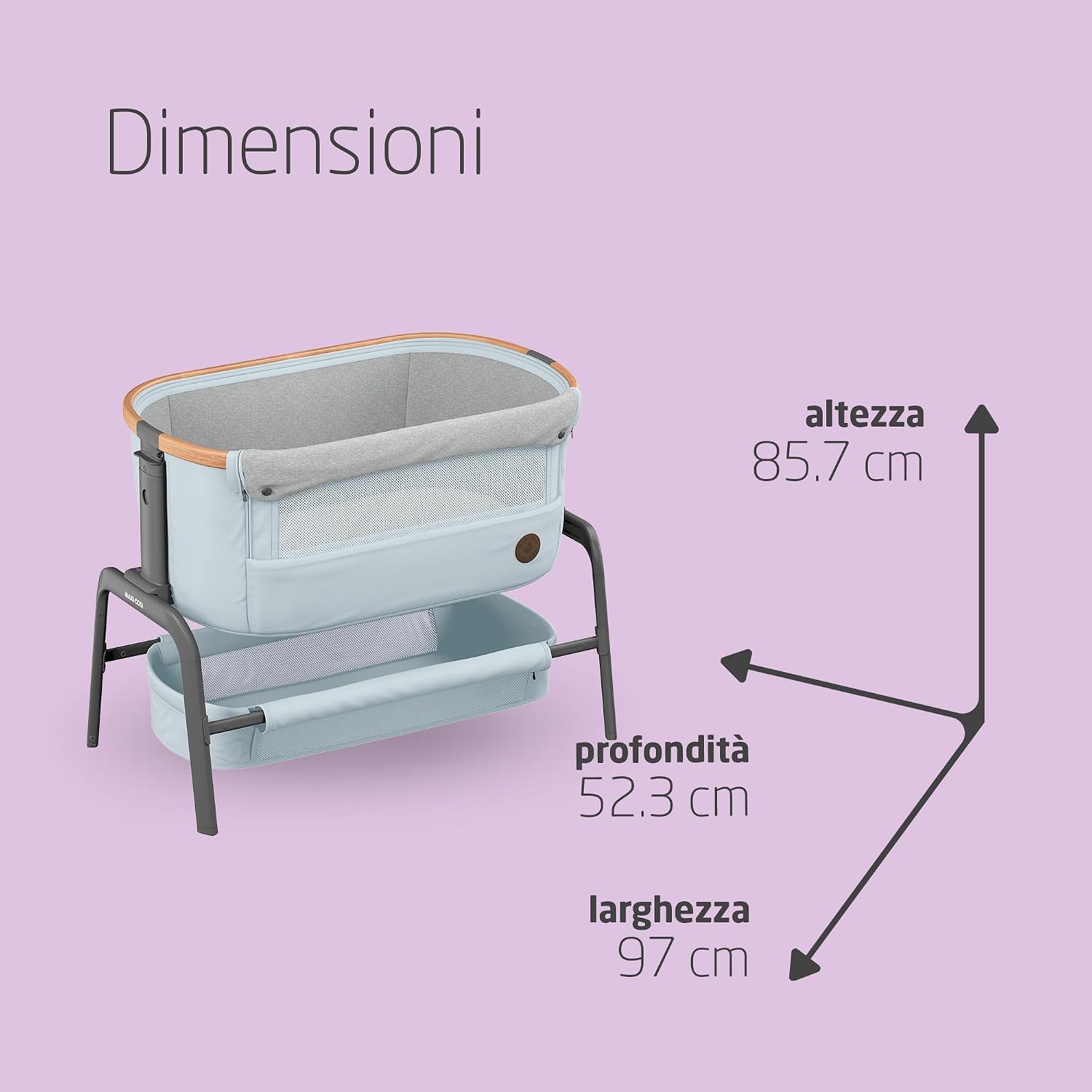 Thumbnail 6 de Maxi‑Cosi Iora culla co‑sleeping 0–6 mesi, max 9 kg 👶