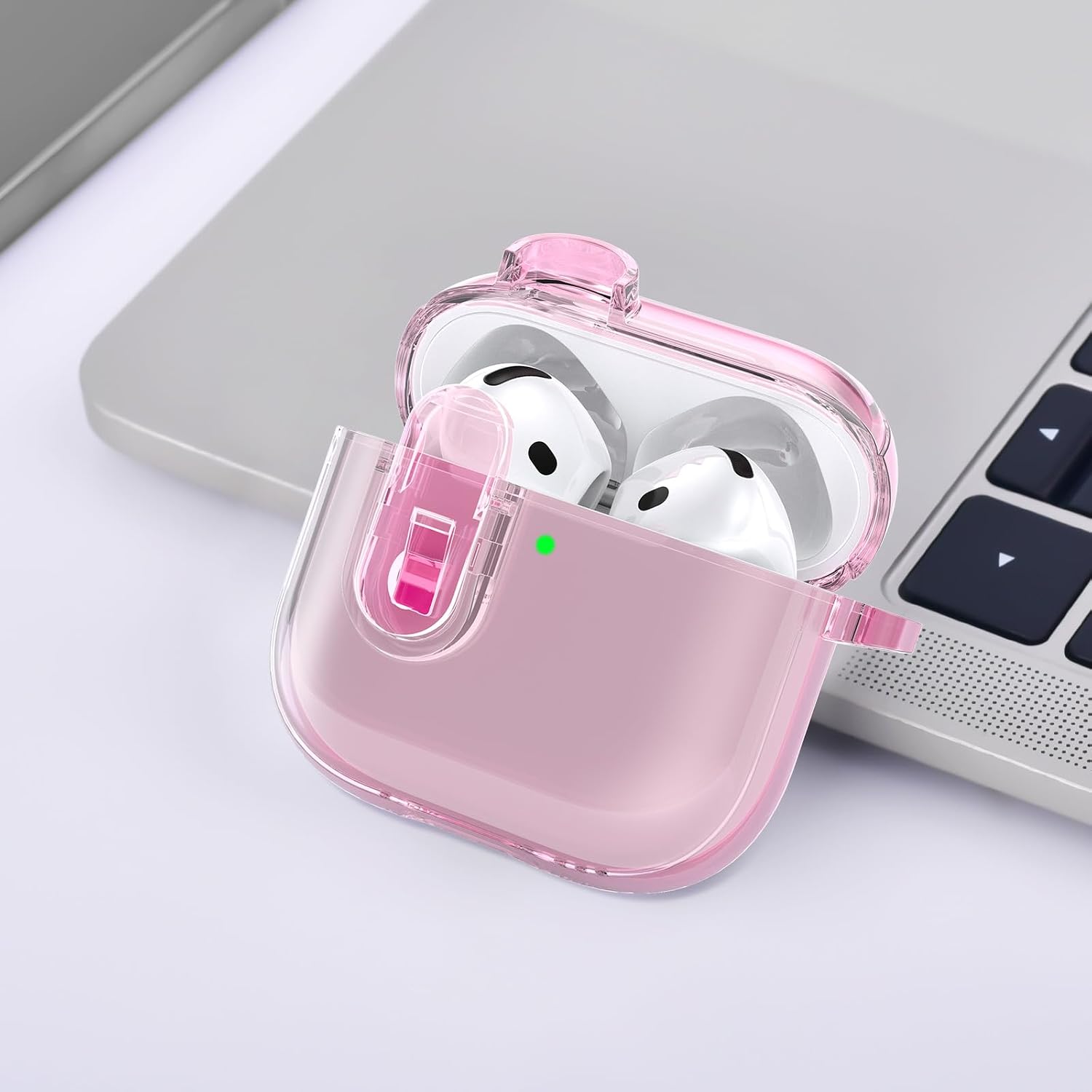 Thumbnail 5 de VISOOM Clear Case AirPods 4 with Lock