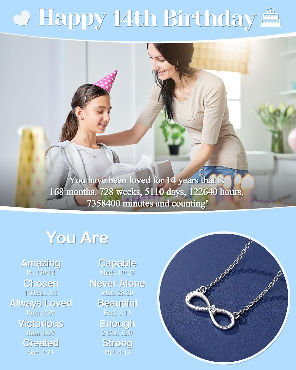 Thumbnail 4 de D Dongjiangjin Infinity Cross Necklace