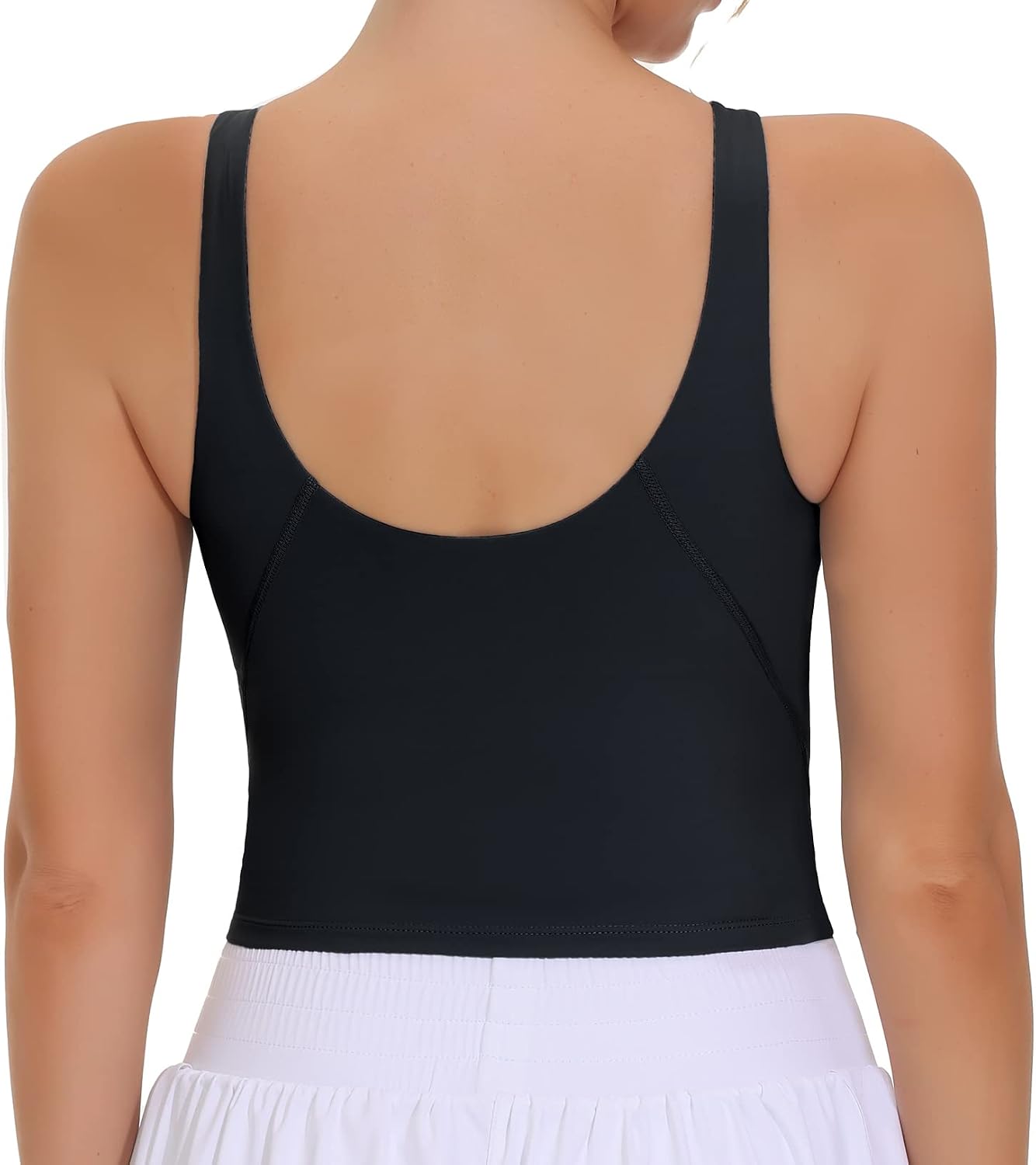 Detalle 2 de THE GYM PEOPLE Women's Sports Bra Crop Top with Removable Padding