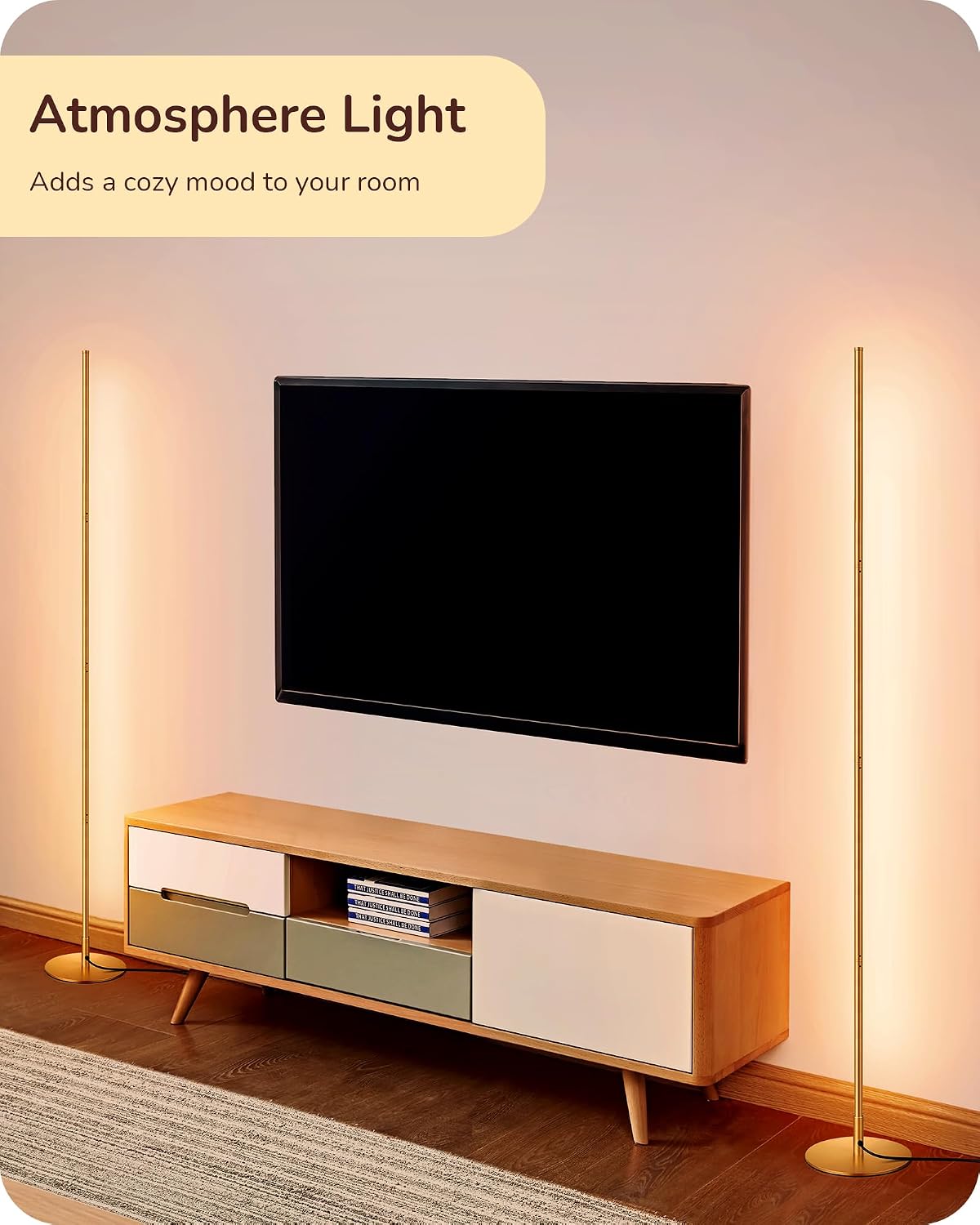 Thumbnail 3 de EDISHINE Floor Lamp 59.84-inch