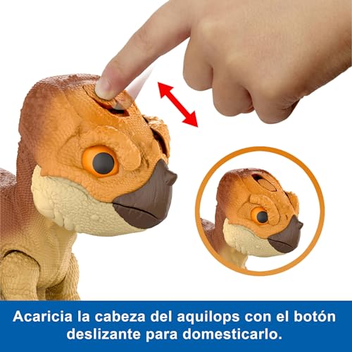 Thumbnail 2 de Mattel Aquilops Dolores Protector Primal JGC01, dinosaurio interactivo 🦖