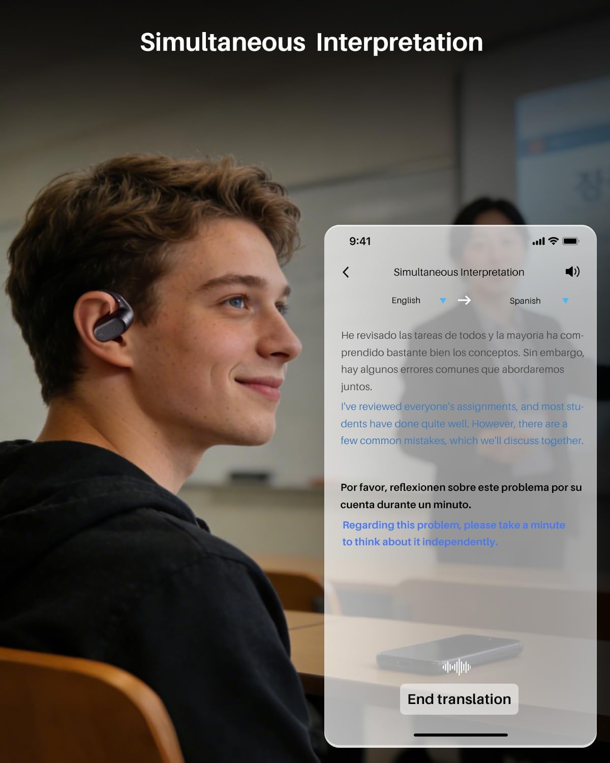Thumbnail 3 de TOZO OpenWear Open Ear Kopfhörer, Bluetooth 5.3