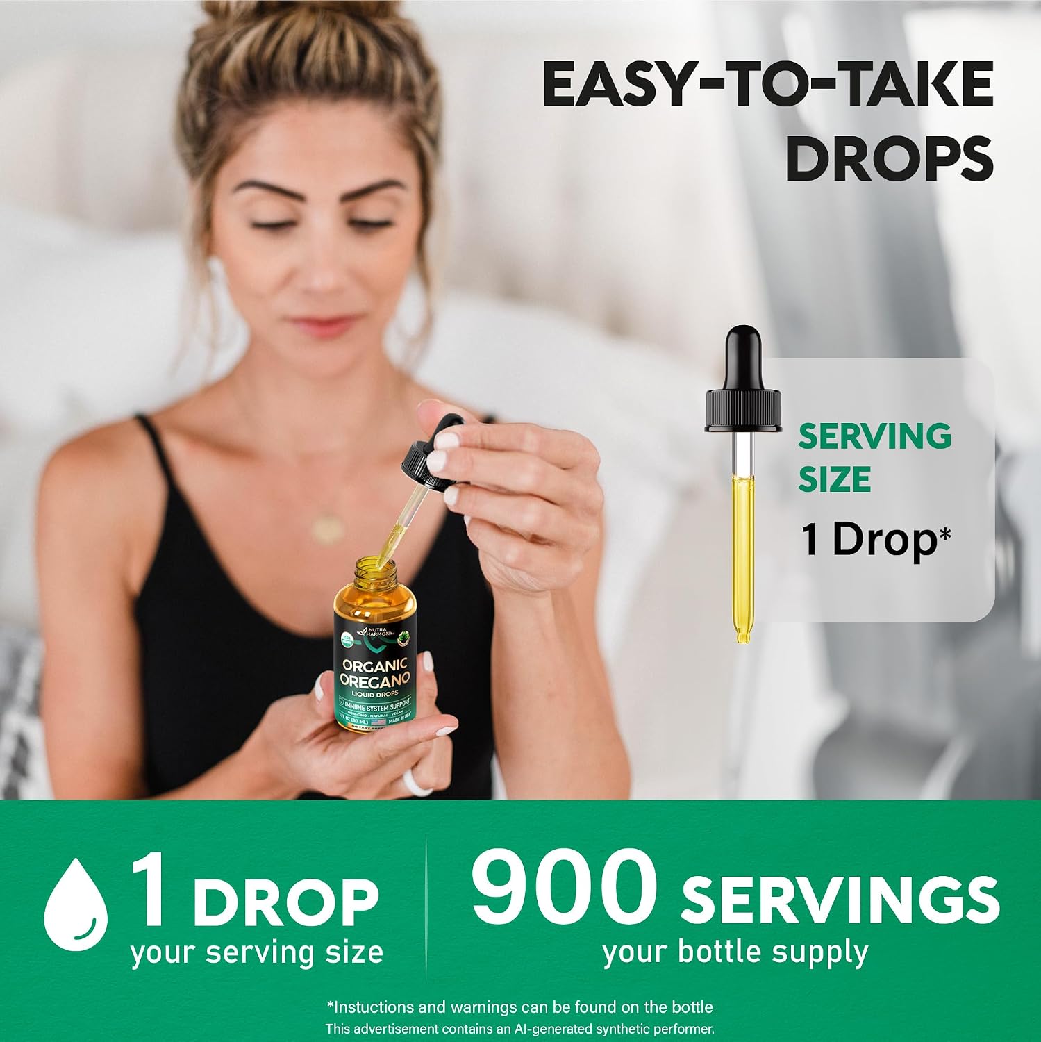 Detalle de Oregano Oil Drops 1 oz