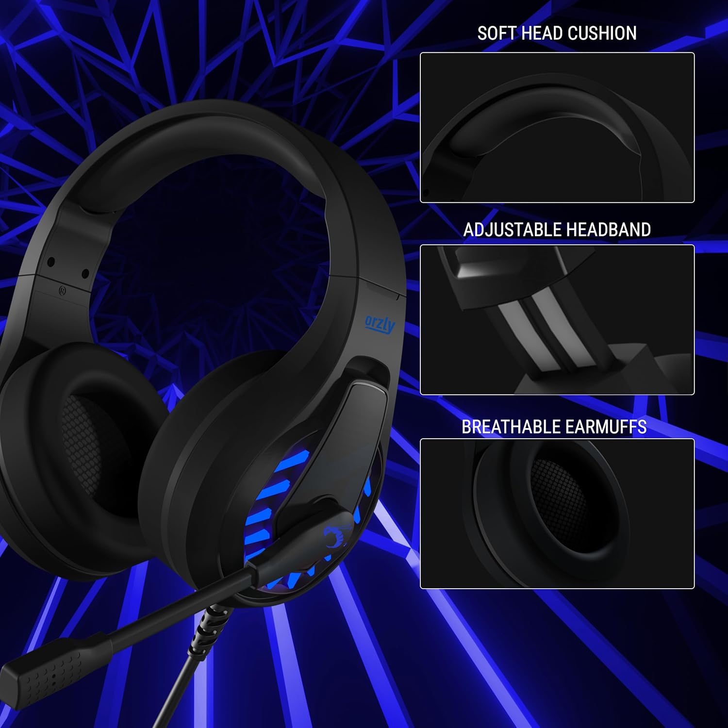 Thumbnail 5 de Orzly RXH-30 Abyss Edition gaming headset