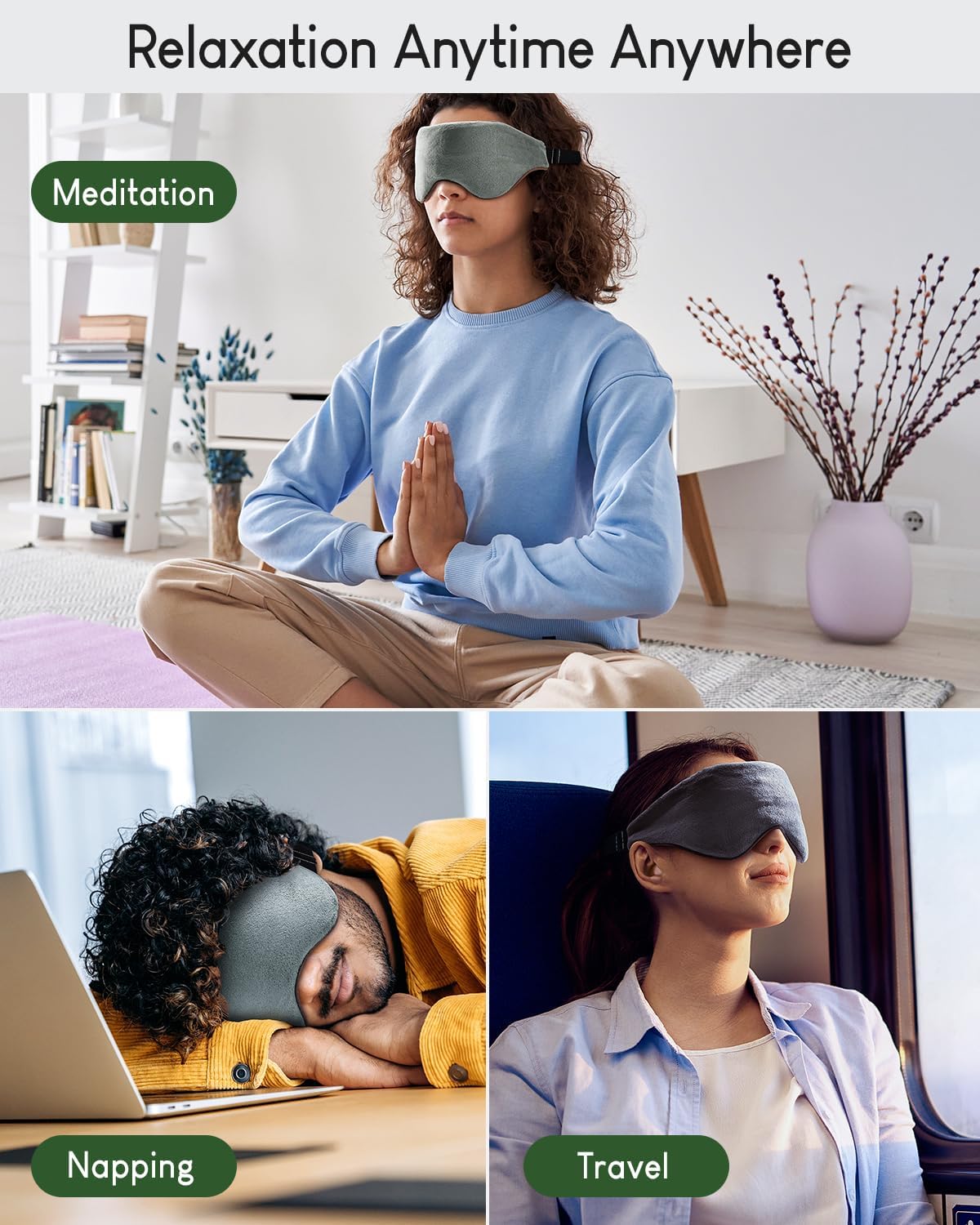 Thumbnail 5 de Sivio Weighted Eye Mask 1 pack 💤