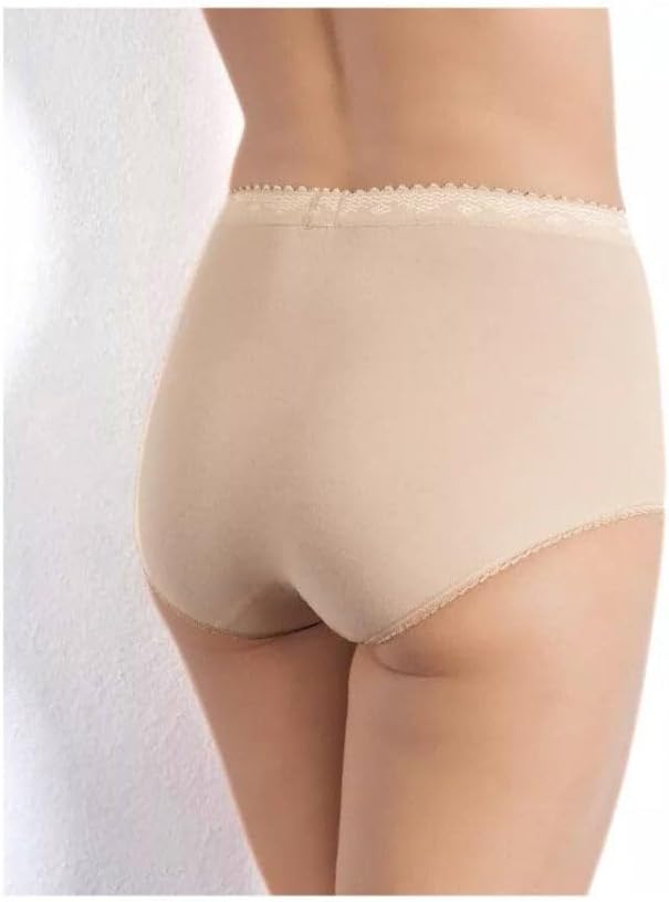 Detalle de Sloggi Control Maxi – Lot de 2 slips femme à double couche, confort quotidien