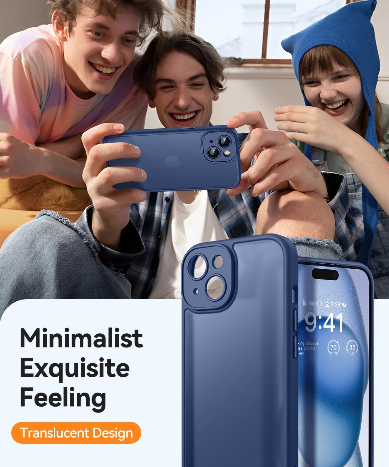 Thumbnail 5 de CANSHN Funda Mate iPhone 15 6,1"