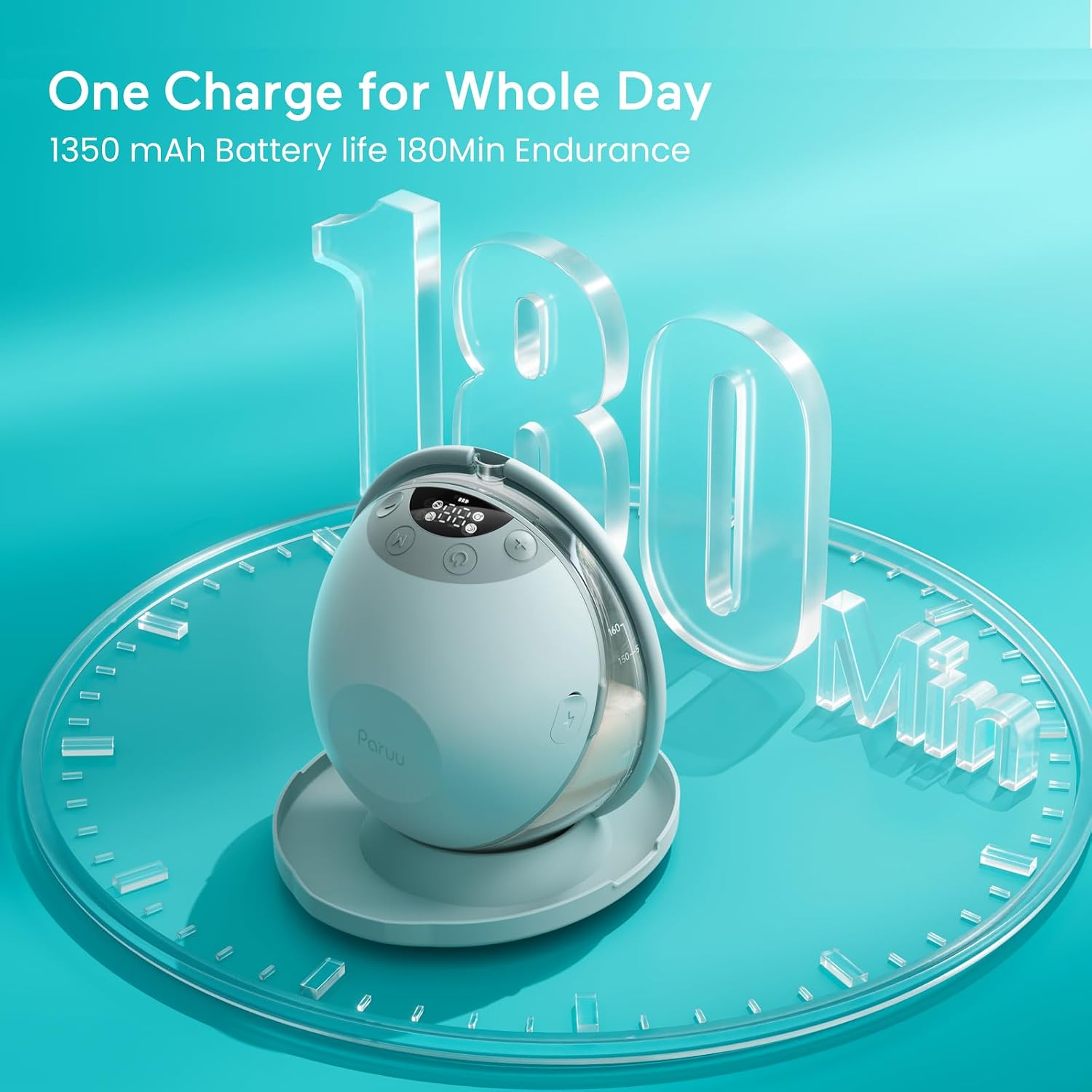 Thumbnail 4 de Paruu P20 Hands-Free Wearable Breast Pump, 4 Modes, 12 Levels, 2-Pack