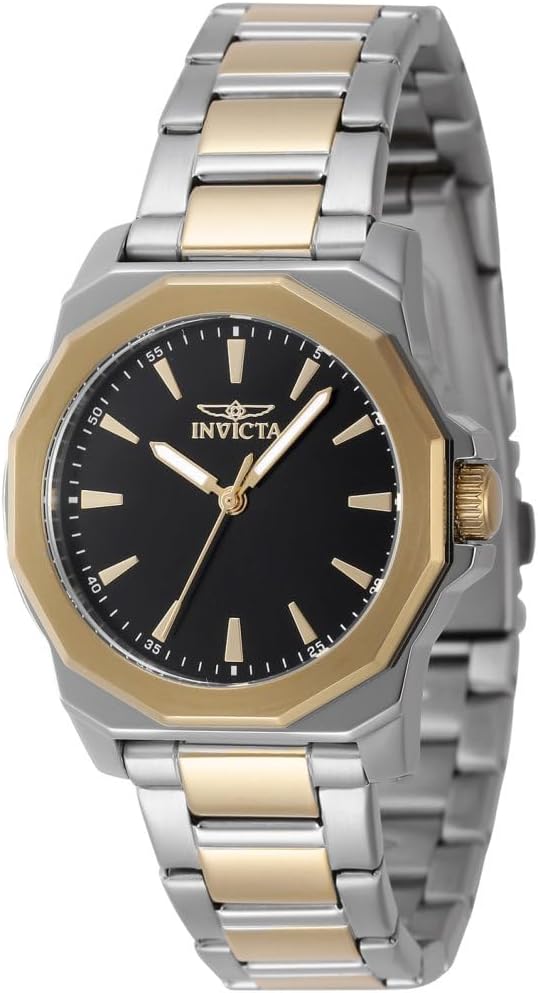Thumbnail 5 de Invicta Speedway Femme – Montre Quartz 34 mm en Acier Inoxydable, cadran doré