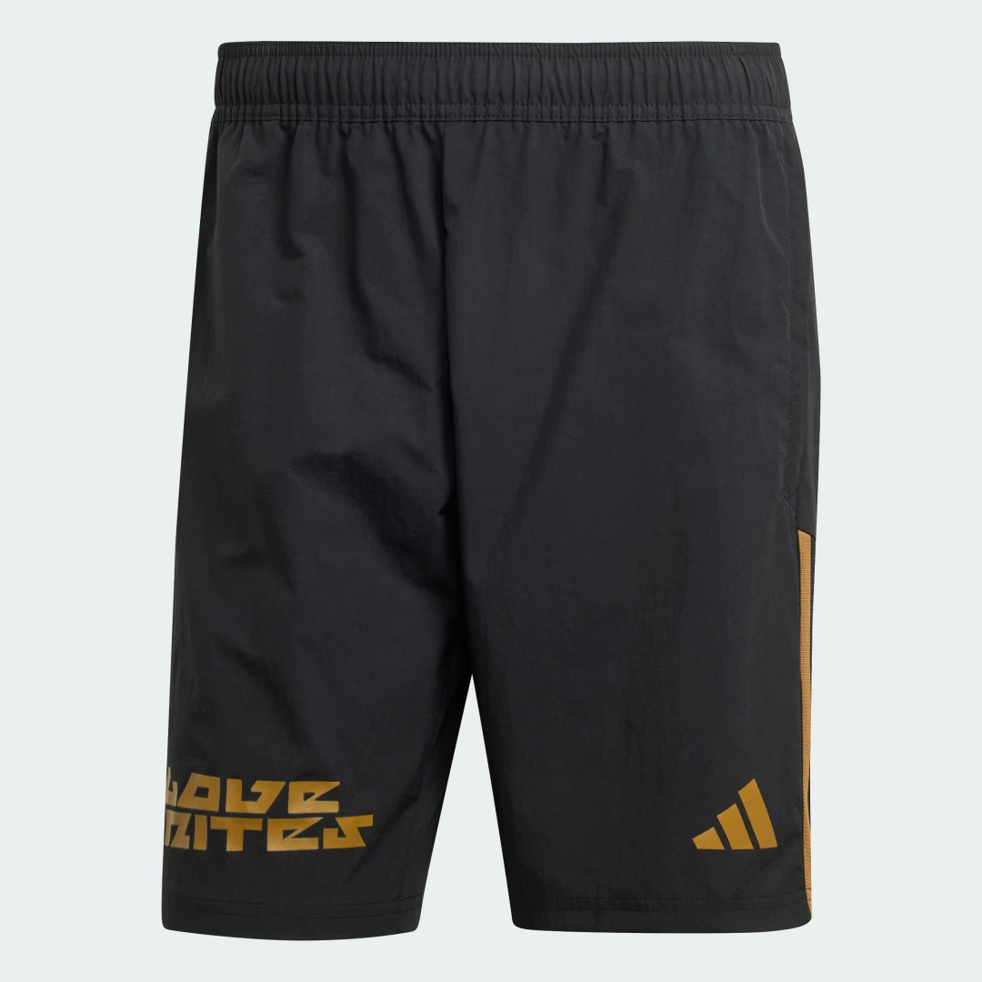Thumbnail 3 de Pantalón corto Tiro Pride Downtime de Adidas — negro, cómodo y versátil