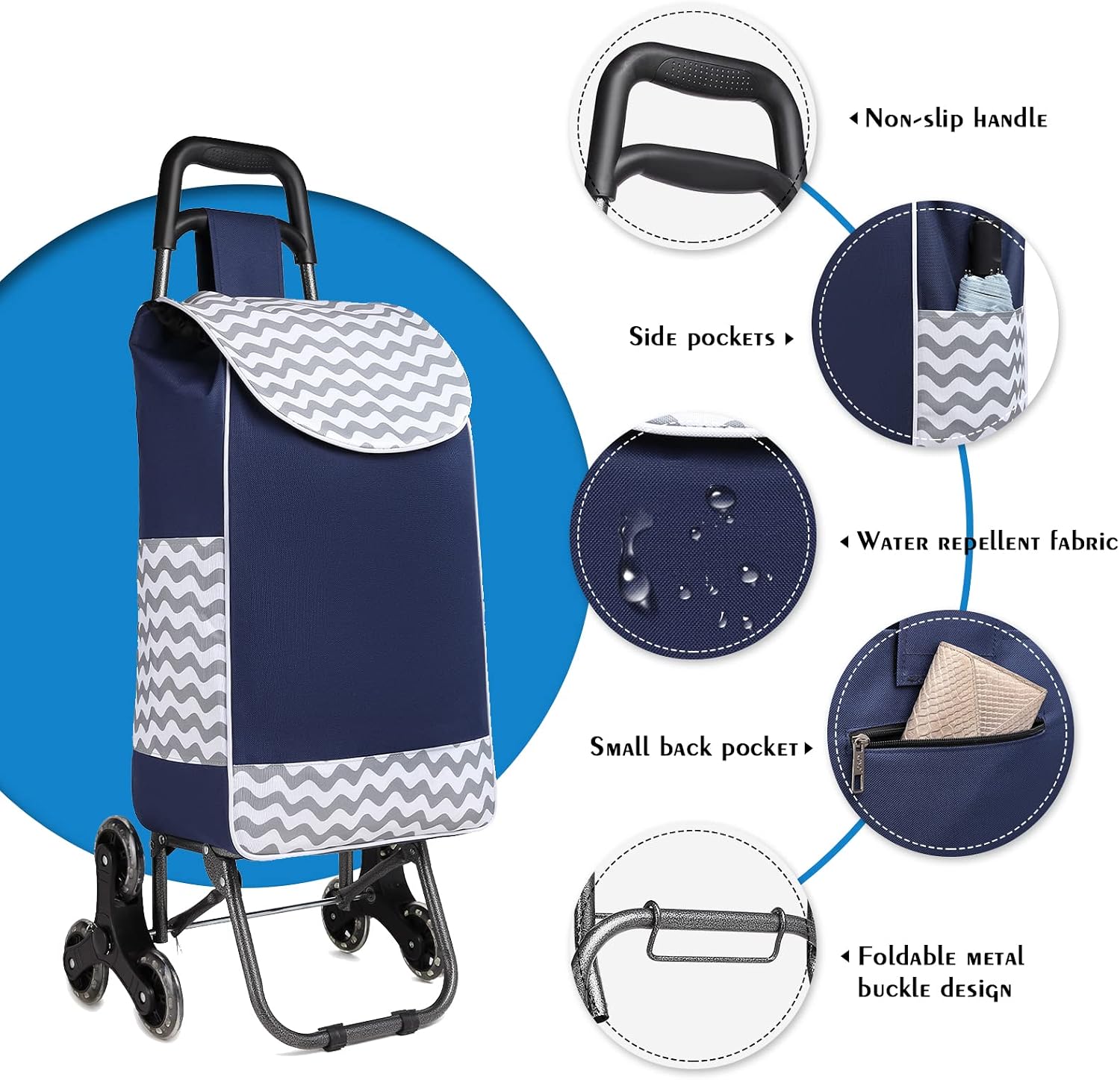 Detalle 2 de Kono Carrello Saliscale 31L 🛒