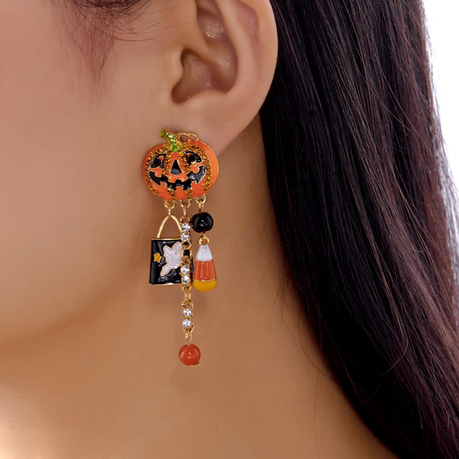 Detalle 2 de Halloween Dangle Earrings, Alloy