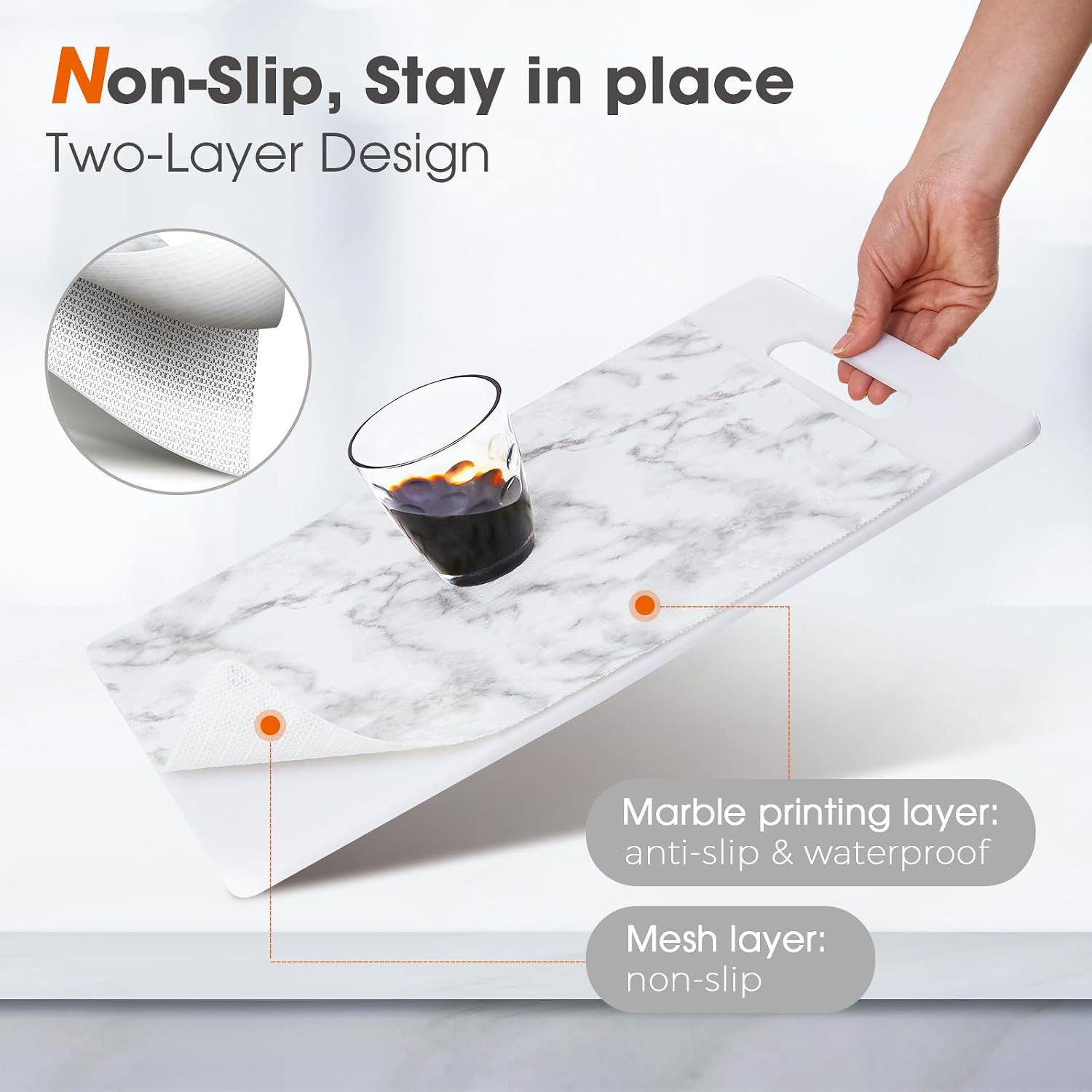 Thumbnail 1 de Beautysaid Shelf Liner, 12 in x 10 ft